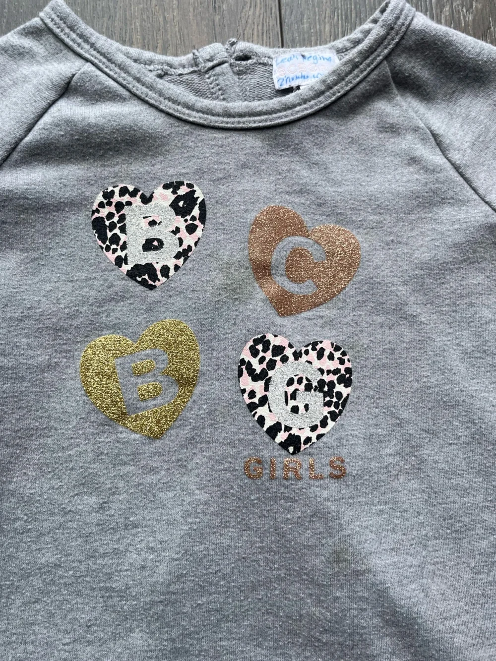 BCBGirls Layered Sweatshirt